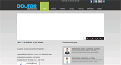 Desktop Screenshot of doutormedicamentos.com.br