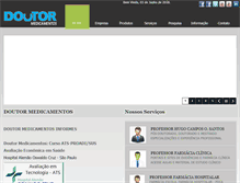 Tablet Screenshot of doutormedicamentos.com.br